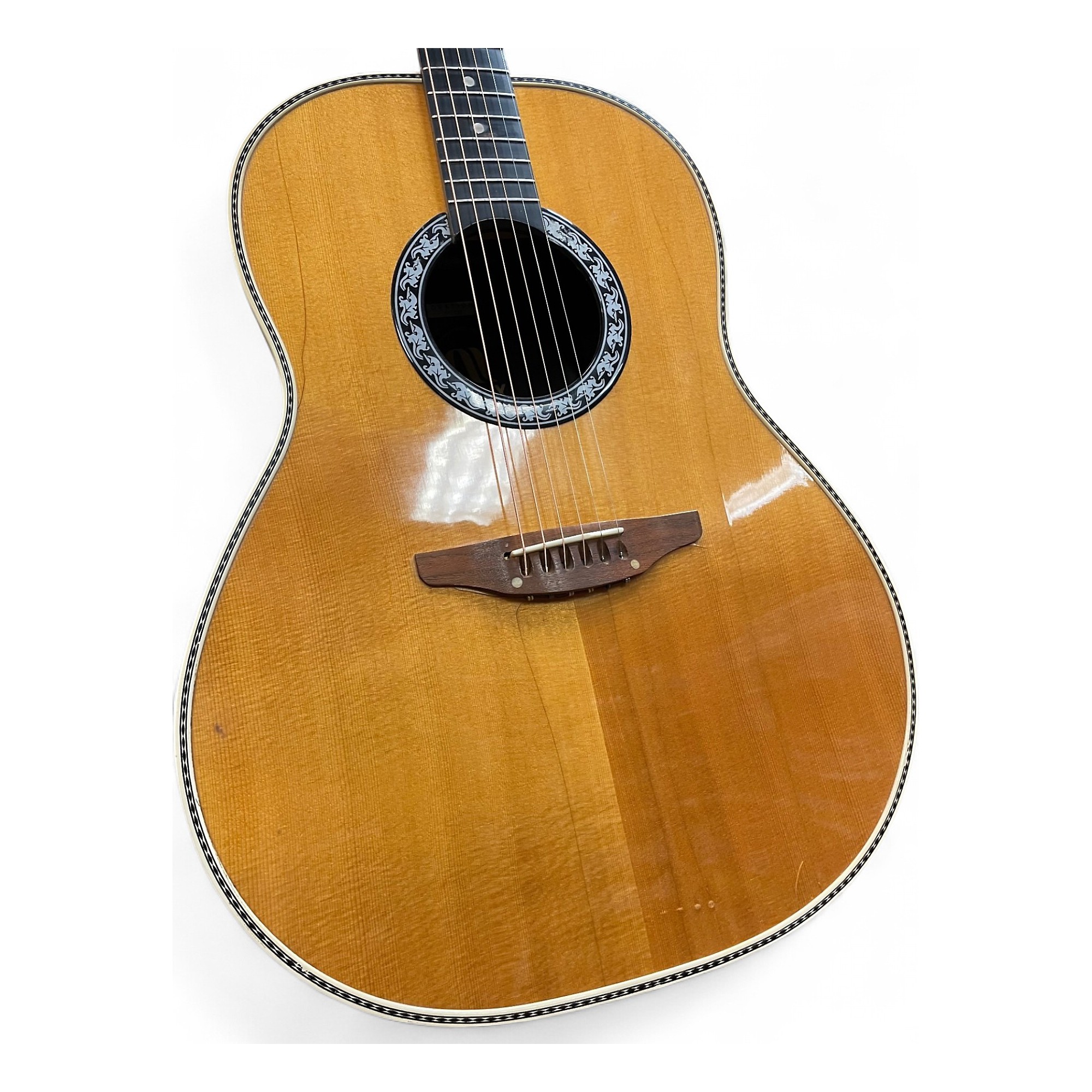 Vintage 1978 Ovation Matrix 16324-4 Natural Acoustic Electric