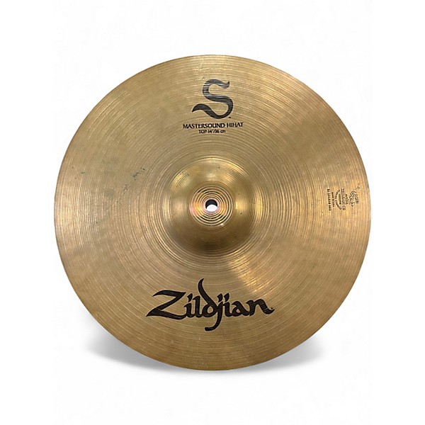 Used Zildjian 14in S Family Mastersound Hi-Hats Pair Cymbal