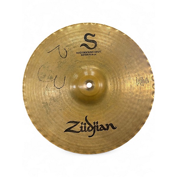 Used Zildjian 14in S Family Mastersound Hi-Hats Pair Cymbal