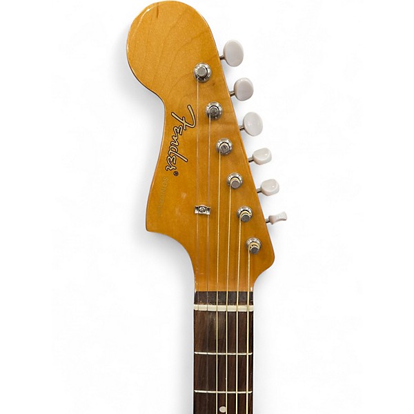 Used Fender Sonoran SCE Left Handed Natural Acoustic Electric Guitar