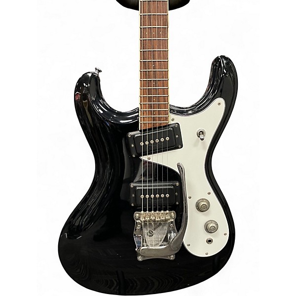 Used Mosrite VENTURES REISSUE Black Solid Body Electric Guitar