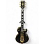 Used 2021 Gibson Custom 1957 LES PAUL 3P BLACK BEAUTY VOS Ebony Solid Body Electric Guitar thumbnail