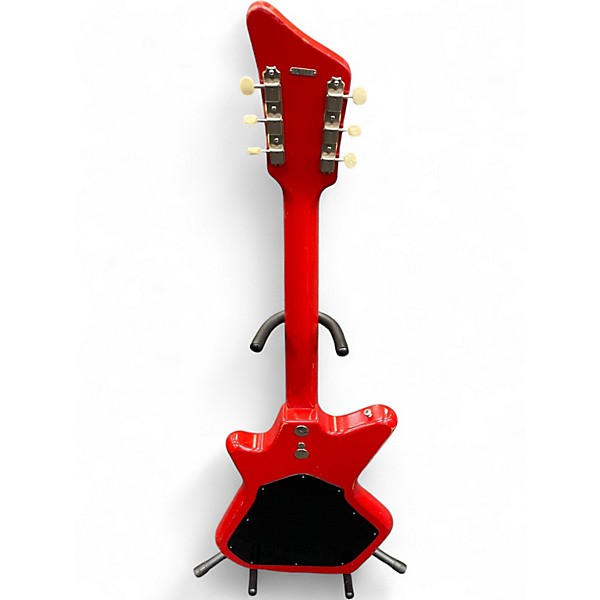 Vintage 1960s Airline jb hutto wood red Solid Body Electric Guitar