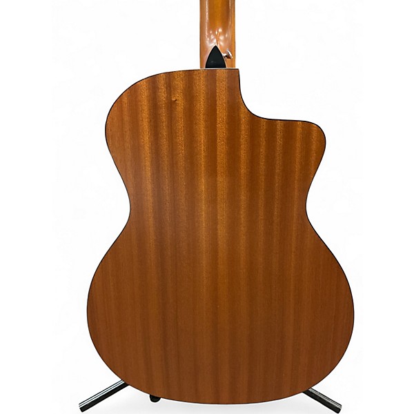 Used Taylor 114CE Left Handed Natural Acoustic Electric Guitar