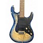 Used Michael Kelly 60 burl ultra blue burl Solid Body Electric Guitar