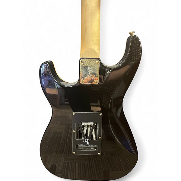 Used Michael Kelly 60 burl ultra blue burl Solid Body Electric Guitar