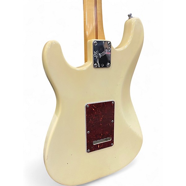 Vintage 1989 Fender Standard Stratocaster Antique White Solid Body Electric Guitar