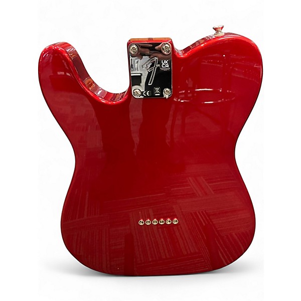 Used Fender Player Telecaster Metallic Red Solid Body Electric Guitar