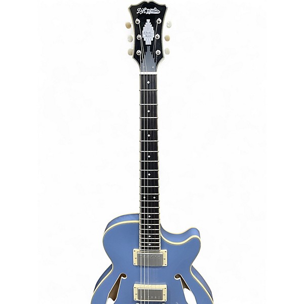 Used D'Angelico EX-SS SLATE BLUE Hollow Body Electric Guitar