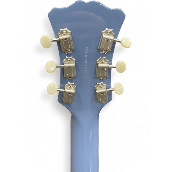 Used D'Angelico EX-SS SLATE BLUE Hollow Body Electric Guitar