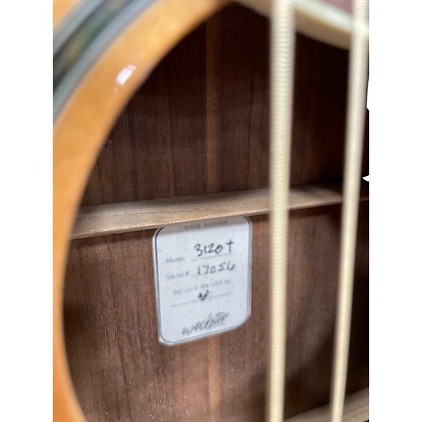 Used Wechter Guitars 3120T Natural Acoustic Electric Guitar