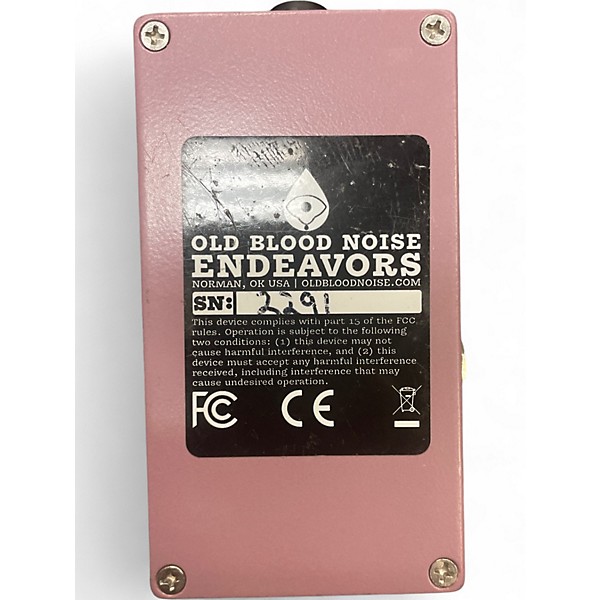 Used Old Blood Noise Endeavors Sun Light Effect Pedal