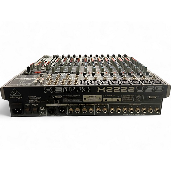 Used Behringer Xenyx X2222USB Unpowered Mixer