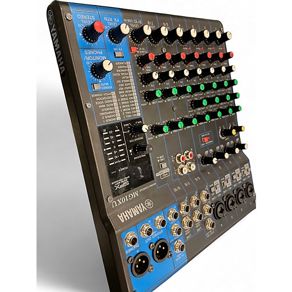 Used Yamaha MG10XU 10 Channel Mixer with Effects Unpowered Mixer