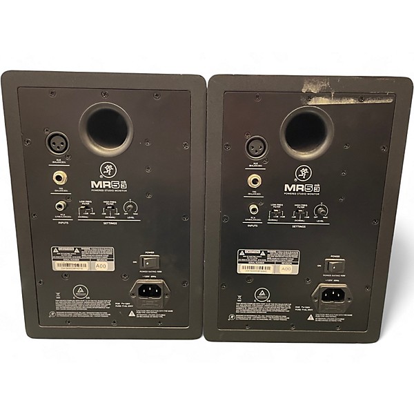 Used Mackie MR5 MKIII Pair Powered Monitor