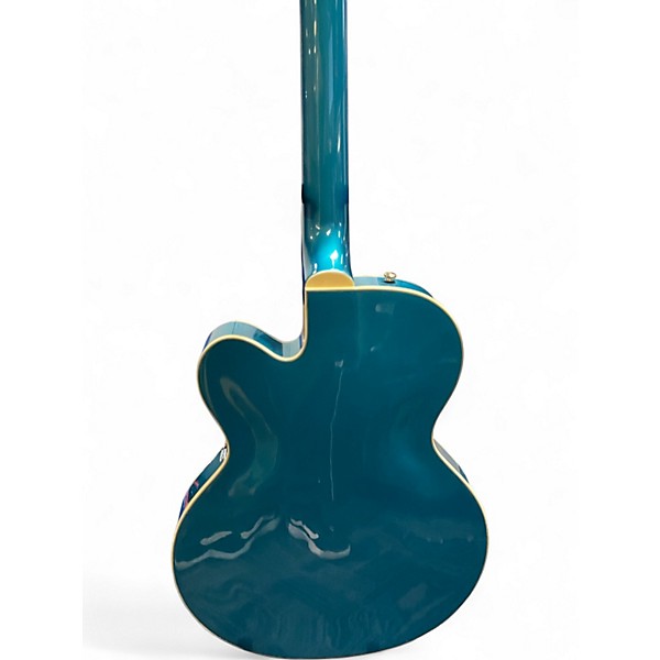 Used Gretsch Guitars G2410TG Ocean Turquoise Hollow Body Electric Guitar