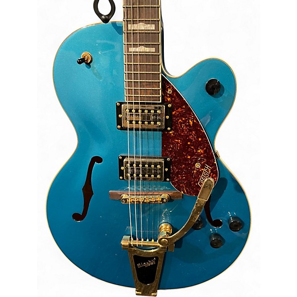 Used Gretsch Guitars G2410TG Ocean Turquoise Hollow Body Electric Guitar