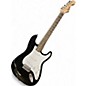 Used 2020s Squier Bullet Stratocaster Black Solid Body Electric Guitar