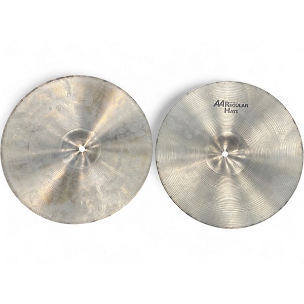 Used Sabian 14in AA Regular Hi Hats (Pair) Cymbal