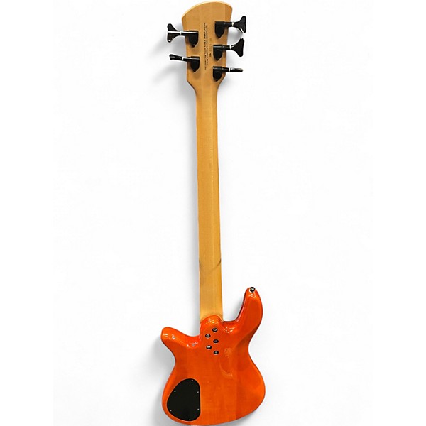 Used Spector Q5 Pro Figured Maple Burst Electric Bass Guitar