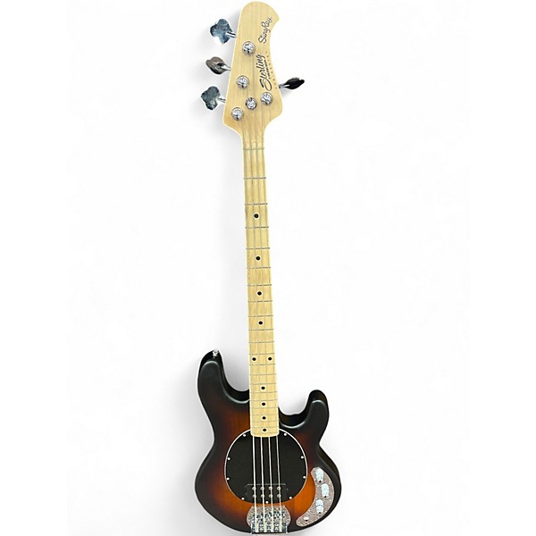 Used Sterling by Music Man Ray4 Satin Vintage Sunburst Electric Bass Guitar