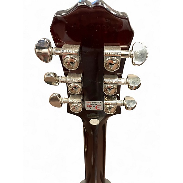 Used Epiphone LES PAUL 1960 TRIBUTE PLUS Black Cherry Solid Body Electric Guitar