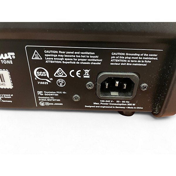 Used Hughes & Kettner BLACK SPIRIT 200 Solid State Guitar Amp Head