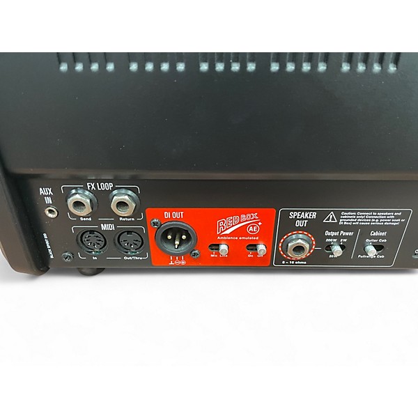 Used Hughes & Kettner BLACK SPIRIT 200 Solid State Guitar Amp Head