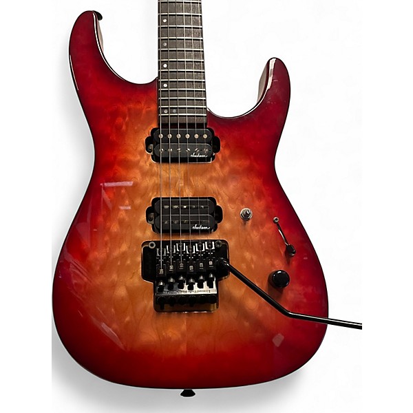 Used 1995 Jackson Reverse Dinky HH Sunburst Solid Body Electric Guitar