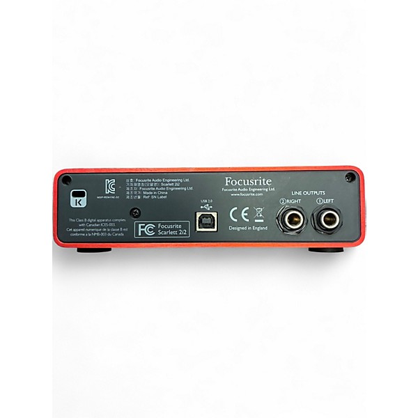 Used Focusrite Scarlett 2i2 Gen 2 Audio Interface
