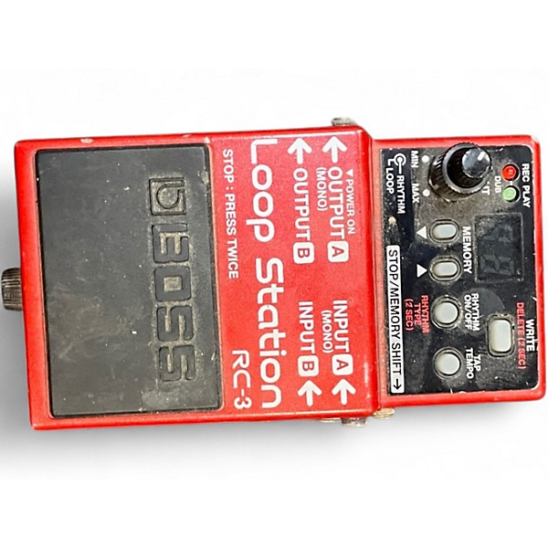 Used BOSS RC3 Loop Station Pedal