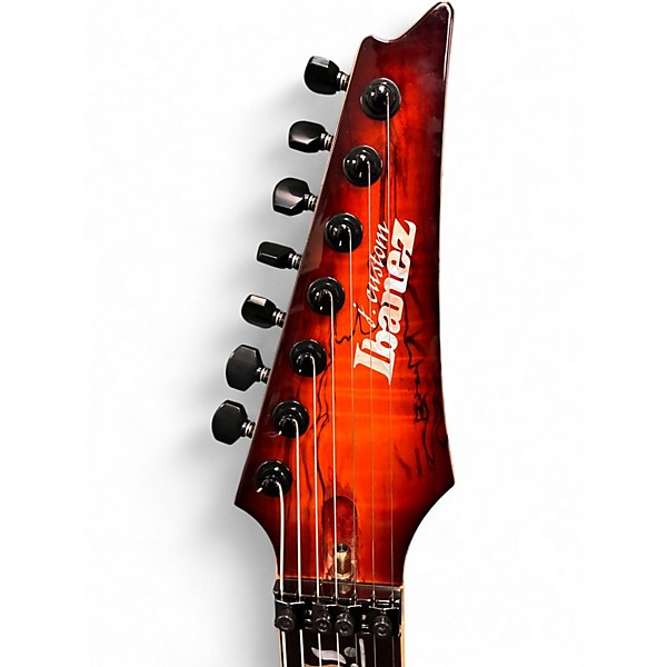 Used Ibanez RG8527ZSM BSR Brownish Sphalerite Solid Body Electric Guitar