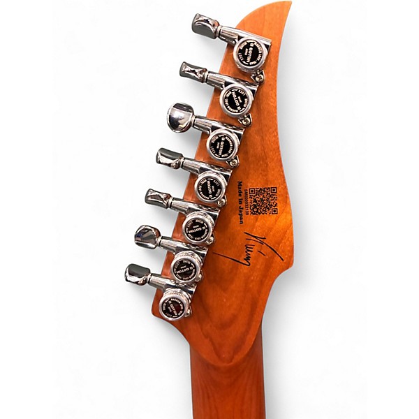 Used Vola OZ 7 QGM Black Solid Body Electric Guitar