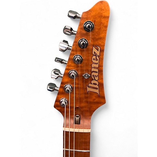 Used Ibanez AZ2402FF Regal Brown Burst Solid Body Electric Guitar