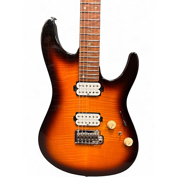 Used Ibanez AZ2402FF Regal Brown Burst Solid Body Electric Guitar