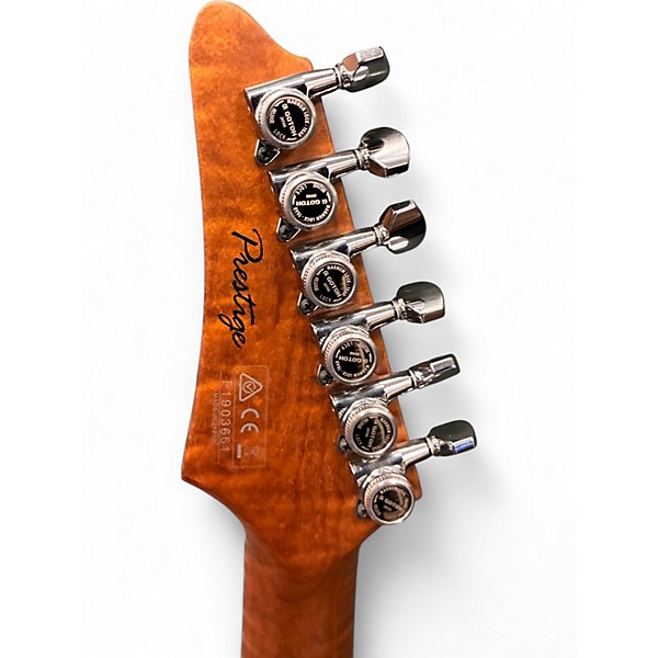 Used Ibanez AZ2402FF Regal Brown Burst Solid Body Electric Guitar