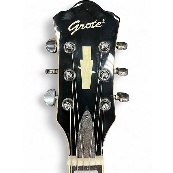 Used Grote SEMI-HOLLOW NATURAL Natural Hollow Body Electric Guitar
