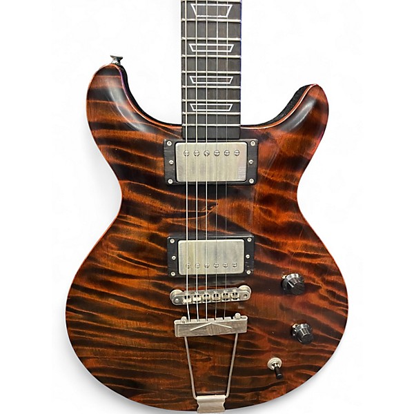 Used 2023 Patrick James Eggle 2023 Macon Carved Top Redwood Brown Solid Body Electric Guitar