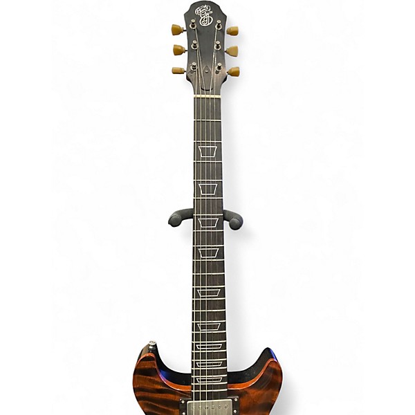 Used 2023 Patrick James Eggle 2023 Macon Carved Top Redwood Brown Solid Body Electric Guitar