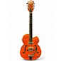 Used Gretsch Guitars G6120SSLVO Brian Setzer Signature Orange Hollow Body Electric Guitar thumbnail