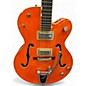 Used Gretsch Guitars G6120SSLVO Brian Setzer Signature Orange Hollow Body Electric Guitar