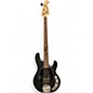 Used Sterling by Music Man Ray4 Flat Black Electric Bass Guitar