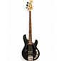 Used Sterling by Music Man Ray4 Flat Black Electric Bass Guitar