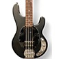 Used Sterling by Music Man Ray4 Flat Black Electric Bass Guitar