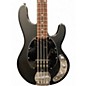 Used Sterling by Music Man Ray4 Flat Black Electric Bass Guitar