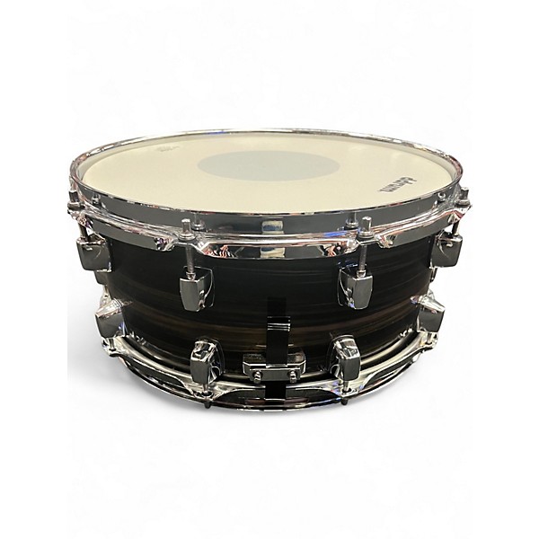 Used ddrum 14in Dominion Maple Snare Olive metallic  Drum