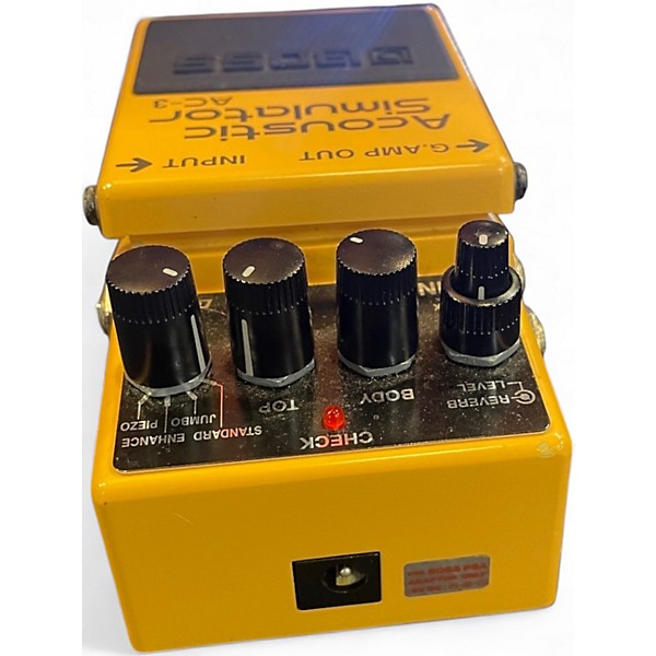 Used BOSS AC3 Acoustic Simulator Effect Pedal