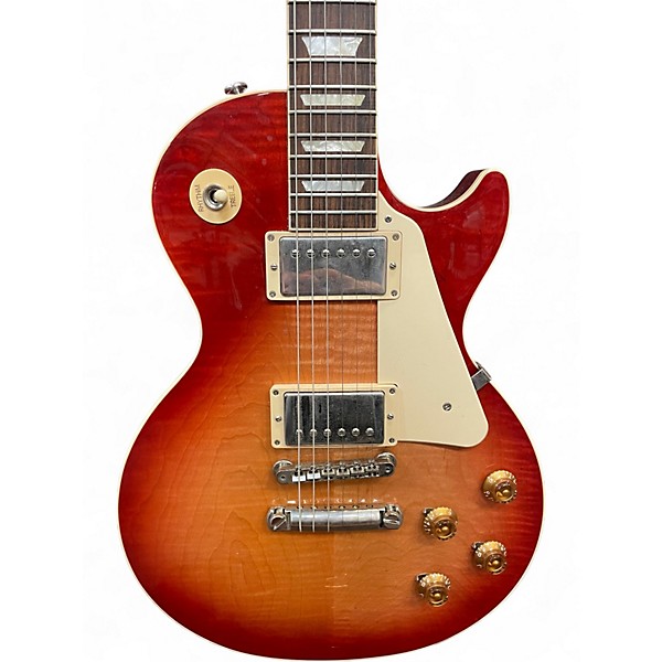Used Gibson Les Paul Standard 50's Heritage Cherry Sunburst Solid Body Electric Guitar