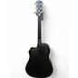 Used Fender CD60CE Dreadnought Black Acoustic Electric Guitar