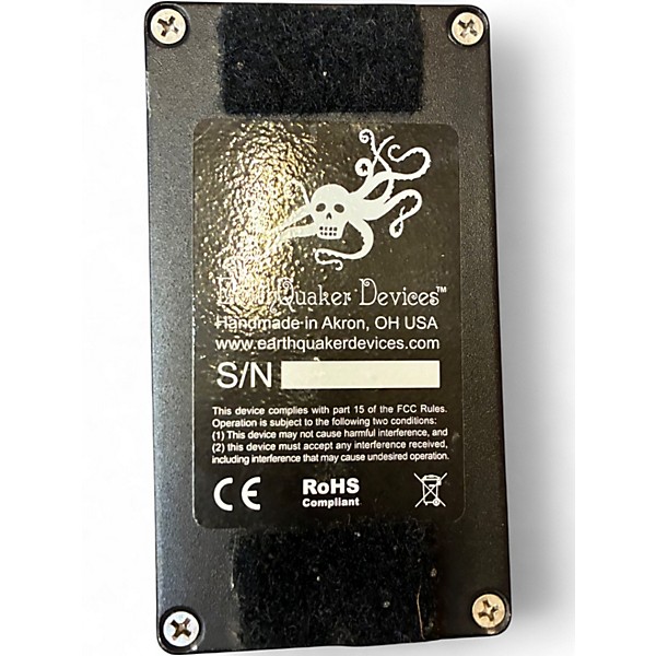 Used EarthQuaker Devices Afterneath V2 Effect Pedal